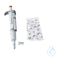 Research plus 0,25-2,5mL rot Eppendorf Research® plus, 1-Kanal, variabel, inkl. epT.I.P.S.® 2,5...