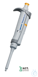 Research plus Basic 30-300µL orange Eppendorf Research® plus Basic, Einkanal, variabel, 30 - 300...