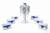 Research® plus, 6-Pack, mit epT.I.P.S. und Pipettenkarussell 2 : 0,1-2,5 µL, 0,5-10 µl, 2-20 µL...