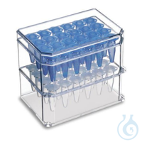 4 ISORACK 0,5 ML IsoRack, for 0.5 mL vessels, 4 racks- IsoTherm-System:...