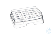 Transfer Rack 0.5 mL, for Eppendorf SmartBlock™ 0.5 mL - Holds up to 24 microtubes (0.5 mL) for...