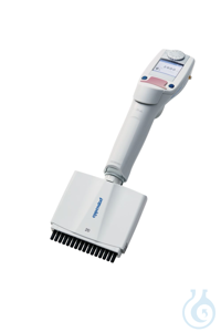 Xplorer® plus 16-Kanal-Pipette variabel 1 - 20 µL, perlweiss