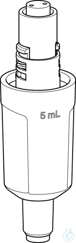 Pip.-Unterteil 5mL, 1 Kanal (c)
