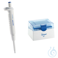 Reference 2 100-1000µL blau Eppendorf Reference® 2, 1-Kanal, variabel, inkl. epT.I.P.S.®-Box 2.0...