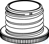 Flaschengewindeadapter GL32=>GL28,PP Gewindeadapter für Flaschen, PP, von GL 32 bis GL/S 28