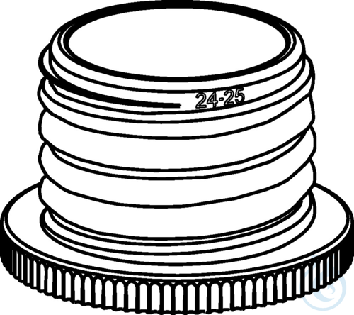 Thread adapter from GL32 to GL25, ETFE