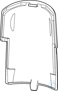 Battery compartment lid Multip./Rep. M4 Battery compartment lid, for...