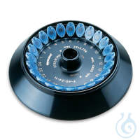 Rotor F-45-24-11 verpackt Rotor F-45-24-11, 45°-Winkel, 24 Plätze, max. Ø 11...