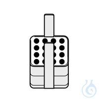 Adapter 16x2ml, verp. Adapter, for 16 reaction vessels 1.5 – 2.0 mL, for 250...