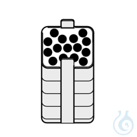 Adapter f. Rechteckbecher 250 ml VE=2 4-7ml Gefäßgröße, f. 5810 (R)...