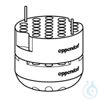 Adapter für 50 x 1.5 mL/2 mL tubes (2x)