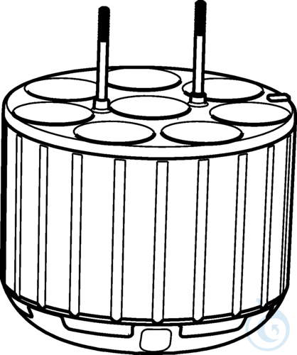 Adapter 25x93 mm konische Gefaesse / RB