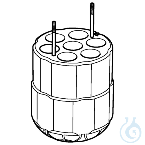 Adapter 5/15mL kon. Gefaesse S-4x400, 2 St