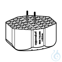 Adapter 5mL FACS S-4xUniversal-L Adapters for Rotors, for 51 tubes 5 mL FACS,...