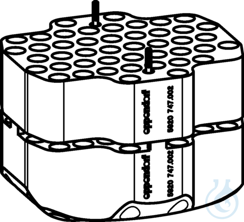 Adapter 1,5-2mL Gefaesse S-4xUniversal-L