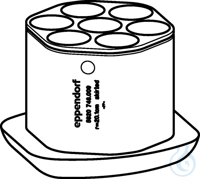 Adapter 50mL skirted f.S-4xUniversal-L