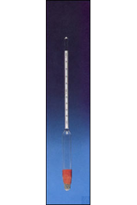 Aräometer 1,600 - 1,800 ohne Thermometer Aräometer ohne Therm., ca. 280mm lang in 0,002 g/ml,...