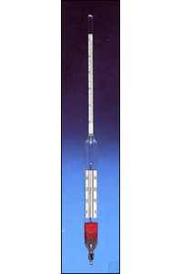 Aräometer 40 - 50 mit WG-Therm.0+35°C