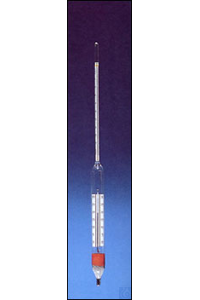 Hydrometer 0,600 - 0,650 with WG-thermometer 0+30C