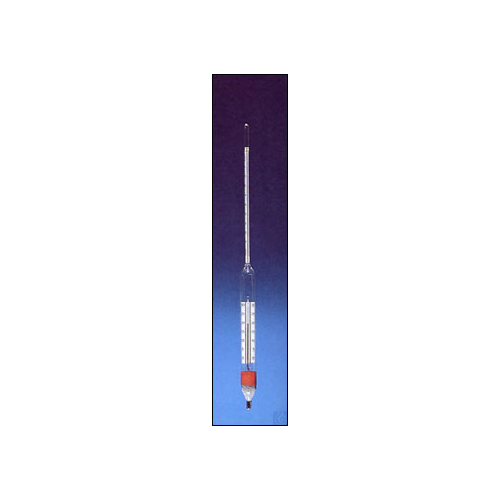 Hydrometer 1,000 - 1,050 with WG-thermometer 0+30C