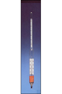 Aräometer 1,400 - 1,500 mit WG-Therm. 0+35°C