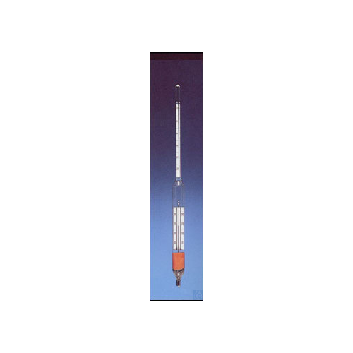 Hydrometer 1,100 - 1,200 with WG-thermometer 0+35C