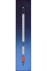 Aräometer 1,000 - 2,000 mit WG-Therm. 0+35°C Aräometer mit WG-Therm.0+35°C,...