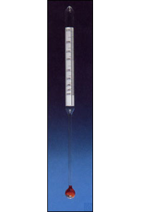 Aräometer 0,700 - 2,000 ohne Thermometer Aräometer ohne Therm., ca. 300mm...