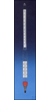 Aräometer mit blauem Wg.-Thermometer 0...+35°C ca.330mm lang, 0.600-0.800 in...