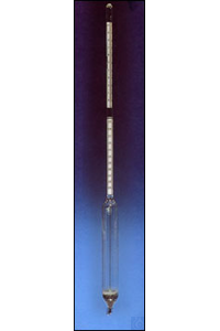 Hydrometer 0 - 56 with WG-Temperaturcorr.