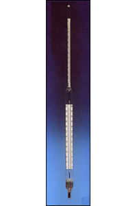 Hydrometer 0,610 - 0,700 with WG-therm.0+100°C Hydrometer for petroleum...
