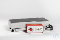 Glass ceramic hotplate with seperate control, 430x140mm, 50...500°C, 1500W, 230V High-performance...