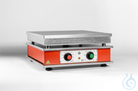 Hotplate, 610x160 mm, 30…110 °C, 1000 W, 230 V Hotplate, thermostatically regulated with variably...