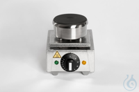 Series hotplate, 1 heating unit 85 mmØ, each heating unit can be individually and variably...