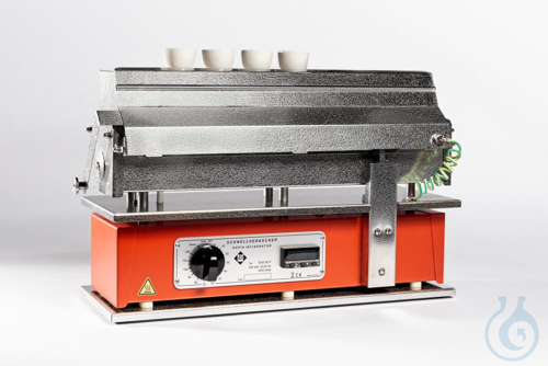 Rapid incinerator with digital temperature cont...