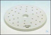 Desiccator plates 119 C, size 5, Ø 280 mm with centre hole, 20mm dia. and filter holes approx. 5mm