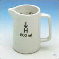 Measuring jug 51, size 10, graduates inside, glazed except outside base,...