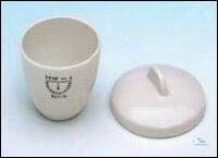 Schmelztiegel 79 MF Größe 6 mittelhohe Form, glasiert oberer Ø 45mm, Höhe 36mm, Inhalt 38ml