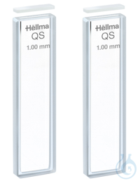 macro cell, 100 cuvette pair type 100-QS made of high performance quartz...