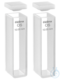 macro cell, 100 cuvette pair type 100-OS made of special optical glass with...