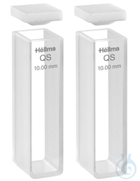 macro cell, 100 cuvette pair type 100-QS made of high performance quartz...