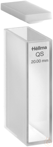 macro cell, 100 cuvette type 100-QS made of high performance quartz glass,...