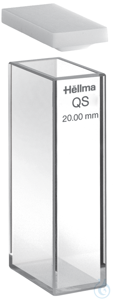 macro cell, 101 cuvette type 101-QS made of high performance quartz glass,...