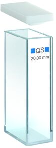 Macro cell 101-QS PL 10x20mm , VOL 7000µl Macro cell type 101-QS with PTFE...