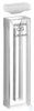 Halb-Mikro-Küvette, 104 Küvette Typ 104-QS aus High Performance Quarzglas,...