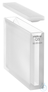 semi-micro cell, 104 cuvette type 104-QS made of high-performance quartz...