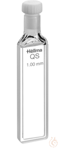 macro cell, 110 cuvette type 110-QS made of high-performance quartz glass,...