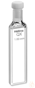 macro cell, 110 cuvette type 110-QX made of Extended Range quartz glass,...