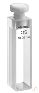 macro cell, 110 cuvette type 110-QS made of high-performance quartz glass,...