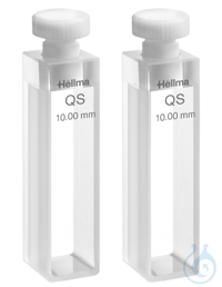 macro cell, 110 cuvette pair type 110-QS made of high-performance quartz...